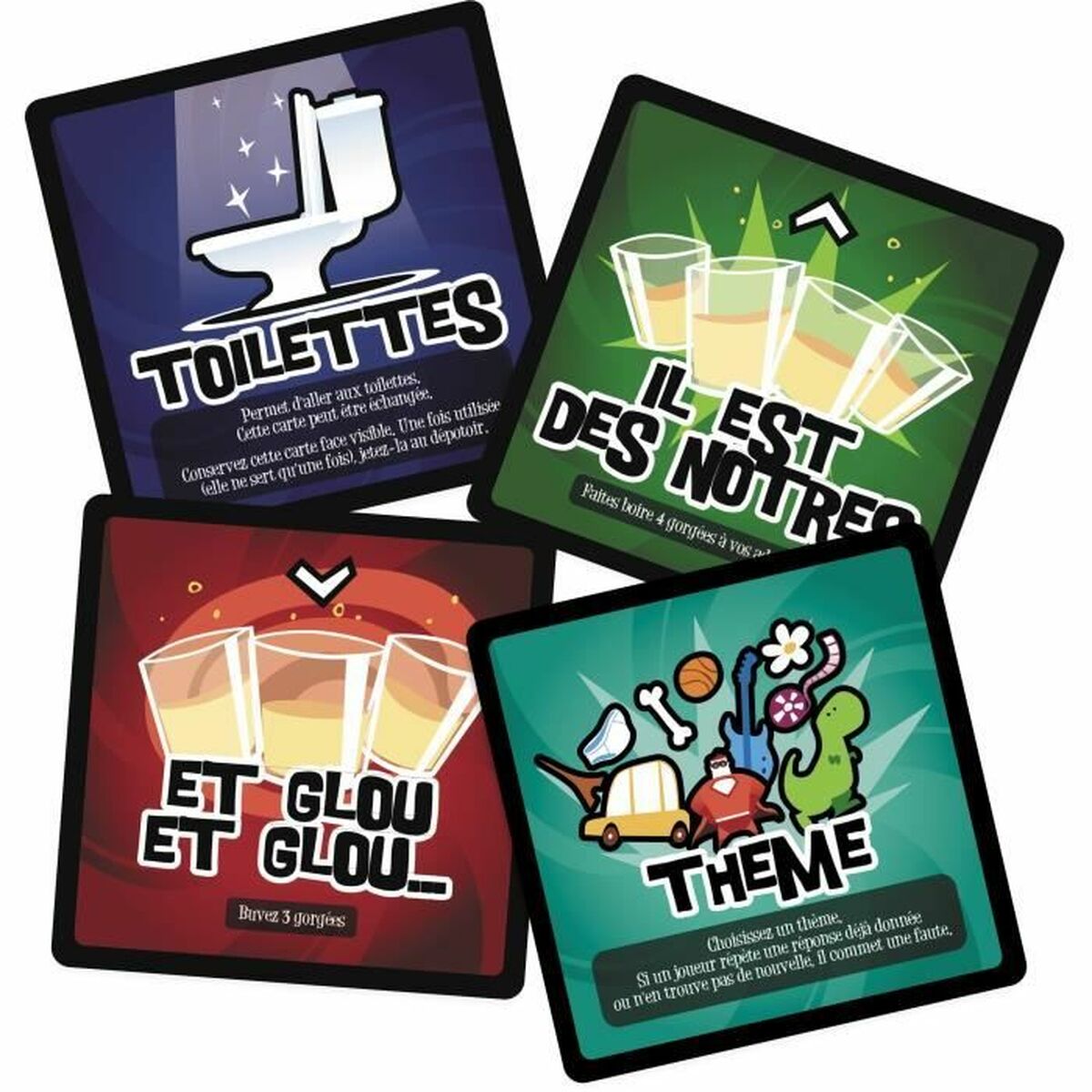 Настольная игра Asmodee Happy Hour (FR)